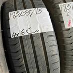 2 x Continental EcoContact 5 185-55-15 Zomerbanden 6,5mm, Auto-onderdelen, Banden en Velgen, Gebruikt, 15 inch, Band(en), Personenwagen