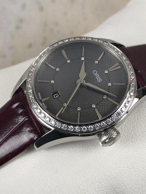 Oris - Artelier Date Diamonds Automatic - 01 561 7722, Sieraden, Tassen en Uiterlijk, Horloges | Heren