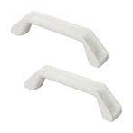 Rangeergreep wit - set van 2 stuks, Caravans en Kamperen, Ophalen of Verzenden, Nieuw