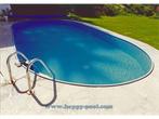 Happy Pool Ovaal inbouwbad 135 cm diep, Tuin en Terras, Zwembaden, Verzenden, Nieuw