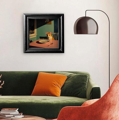 Le Yack (1972) - En attendant le diner, Antiek en Kunst, Kunst | Schilderijen | Modern