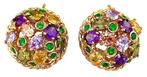 Zonder Minimumprijs - Oorbellen - 9 kt. Geel goud, Zilver, Sieraden, Tassen en Uiterlijk, Oorbellen, Nieuw