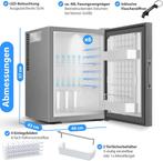 KESSER® Mini koelkast 40 l met glazen front minibar ideaal v, Verzenden, Nieuw