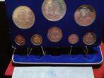 Barbados. 5, 10 Dollars Proof Set 1976 Franklin Mint 8 Coins