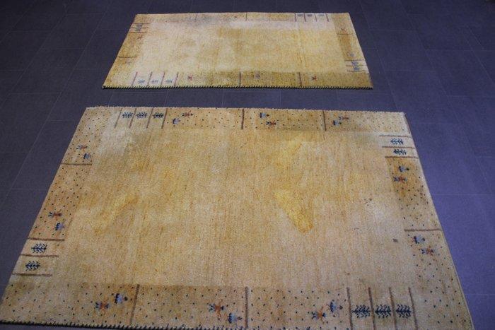 2er Gabbeh Set - Vloerkleed - 180 cm - 122 cm, Huis en Inrichting, Stoffering | Tapijten en Kleden