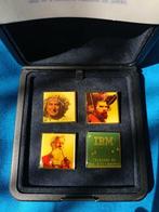 Draagspeld IBM Telecom 1995 Geneva set of four vintage pins, Nieuw