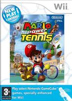 Wii New Play Control: Mario Power Tennis, Spelcomputers en Games, Games | Nintendo Wii, Verzenden, Zo goed als nieuw
