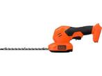 BLACK+DECKER BCSS18B-XJ Gras- en Struikschaar - 18V -, Verzenden, Zo goed als nieuw