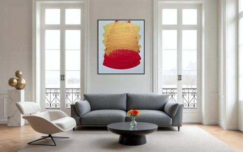 Eren - Golden Red - XXL, Antiek en Kunst, Kunst | Schilderijen | Modern