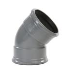 Pipelife manchet bocht M/M 45gr. 200 mm, Doe-het-zelf en Verbouw, Buizen en Afvoer, Ophalen of Verzenden, Nieuw