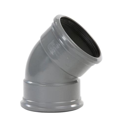 Pipelife manchet bocht M/M 45gr. 200 mm, Doe-het-zelf en Verbouw, Buizen en Afvoer, Ophalen of Verzenden