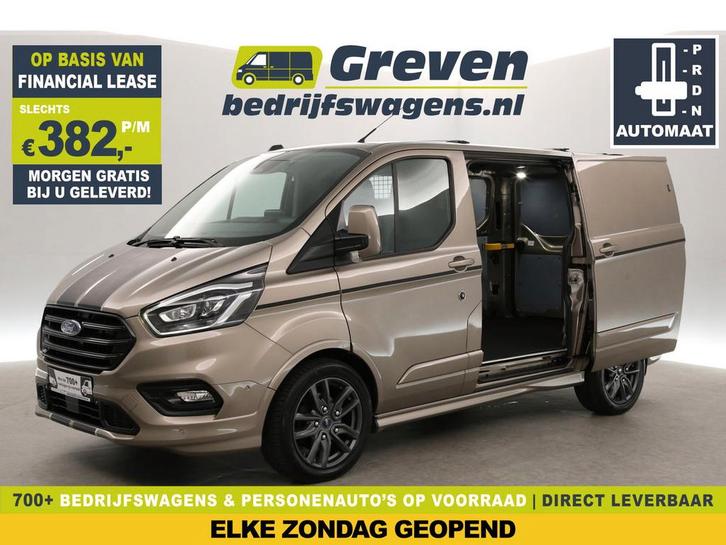Ford Transit Custom 2.0 TDCI L1H1 Automaat Airco 3-Zits Cam, Auto's, Bestelauto's, Te koop, Automaat, Financial lease, Diesel