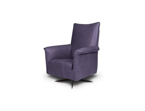 Fauteuil Viola - fauteuils - Paars, Huis en Inrichting, Stoelen, Nieuw, Leer