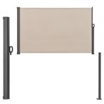Windscherm uittrekbaar zijluifel 160x300 cm zandkleurig, Caravans en Kamperen, Verzenden, Nieuw