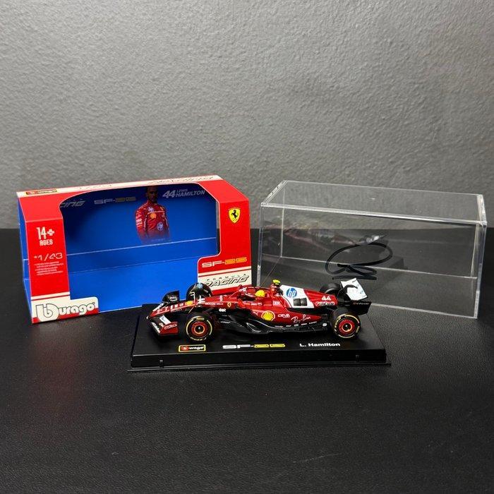 Ferrari - Ferrari SF-25 1/43 Signed - Lewis Hamilton - 2025, Verzamelen, Automerken, Motoren en Formule 1