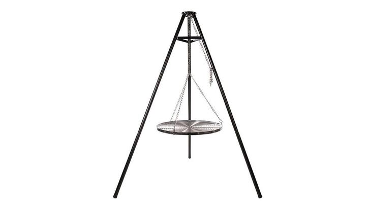 BBQ Tripod - Food&Fire - Driepoot met Rooster - Zwart - S..., Huis en Inrichting, Overige Huis en Inrichting, Nieuw, Verzenden