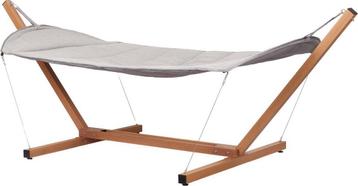 €200,- incl. verz. - Cille loungemeubel hangmat teak, beschikbaar voor biedingen
