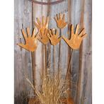 Set van 6 Funny Hands Tuinstokken | Patina tuindecoratie, Verzenden, Nieuw