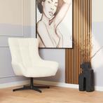 Fauteuil Nora | Off White, Huis en Inrichting, Stoelen, Ophalen of Verzenden, Nieuw
