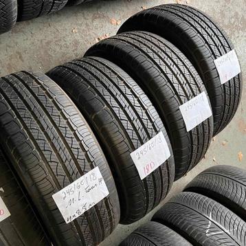 4 x Michelin Latitude Tour HP 245-60-18 Zomerbanden 8,5mm beschikbaar voor biedingen