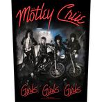 Mötley Crüe Girls Girls Girls Backpatch off. merchandise, Verzamelen, Ophalen of Verzenden, Nieuw, Kleding