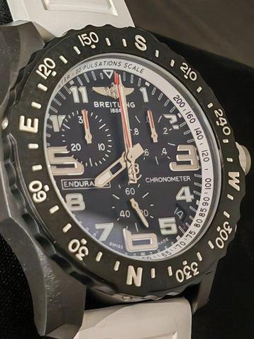 Breitling - Endurance Pro Mens Chronograph 44mm Black Dial beschikbaar voor biedingen
