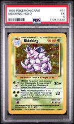 WOTC Pokémon - 2 Graded card - Nidoking & Nidoqueen (HOLOS), Hobby en Vrije tijd, Verzamelkaartspellen | Pokémon, Nieuw