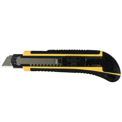Benson Stanleymes - Afbreekmes - 18 mm - Geel - Inclusief..., Doe-het-zelf en Verbouw, Gereedschap | Handgereedschap, Nieuw, Ophalen of Verzenden