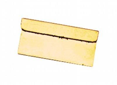 Scheermesje  Goud     1 stuks, Verzamelen, Rookartikelen, Aanstekers en Luciferdoosjes, Nieuw, Ophalen of Verzenden