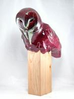 Federico Alibrio - Red Barn owl, Antiek en Kunst