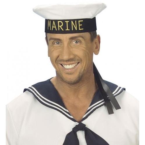 Matrozen zeemannen pet marine - Feesthoeden overig, Hobby en Vrije tijd, Feestartikelen, Ophalen of Verzenden