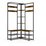 Hal Hoek Kapstok met Schoenenopslag en Bankje, Verzenden, Nieuw