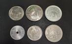 Azië. Lot of 6 coins various years, incl.: 1974 Indonesia