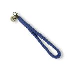 Macramé Pols Keycord - Denim Blauw - Katoen - Macramé -, Verzamelen, Ophalen of Verzenden, Nieuw, Overige typen