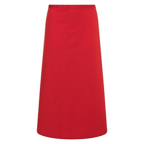 GGM Gastro | KARLOWSKY | Bistro schort Basic - Rood |, Huis en Inrichting, Keuken | Textiel, Rood, Nieuw, Schort, Verzenden