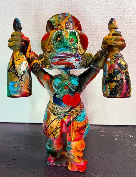 michele socionovo - Zio paperone Amour Abstrait, Antiek en Kunst, Kunst | Designobjecten