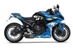 Suzuki | Stickerset GSX8R Sport, blauw/lime/geel, Verzenden