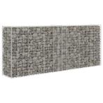 vidaXL Schanskorf 85x30x200 cm gegalvaniseerd staal, Verzenden, Nieuw, IJzer, 2 meter of meer