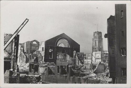 ROTTERDAM - na bombardement, Verzamelen, Ansichtkaarten | Nederland, Verzenden