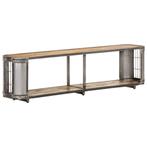vidaXL Tv-meubel 150x30x40 cm massief mangohout, Huis en Inrichting, 100 tot 150 cm, Verzenden, Nieuw, Minder dan 100 cm