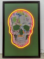 Neon Art Skeleton, Huis en Inrichting, Woonaccessoires | Schilderijen, Tekeningen en Foto's, Nieuw