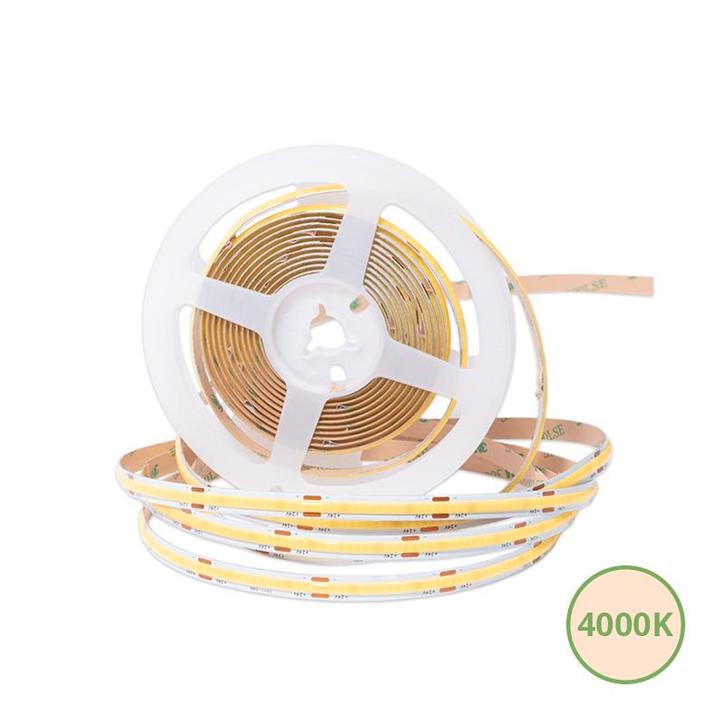 COB LED Strip | Vrij Knipbaar |  24V | 5 meter | 8mm | IP20, Huis en Inrichting, Lampen | Overige, Nieuw, Ophalen of Verzenden