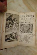 Sr de Balzac - Lettres Choisies du Sr de Balzac - 1658