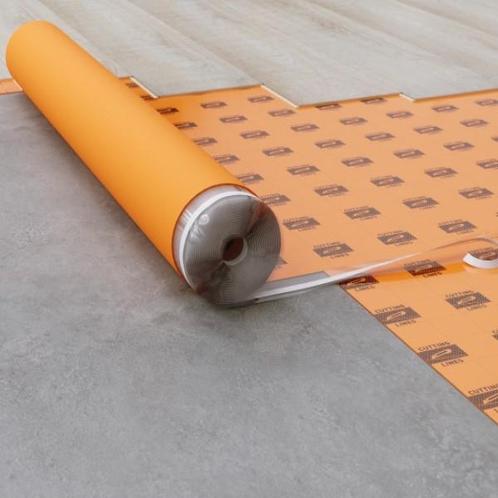 Klik PVC ondervloer PU rubber 1.5mm 6m², Doe-het-zelf en Verbouw, Isolatie en Afdichting, Minder dan 4 cm, 15 m² of meer, Nieuw