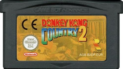 Donkey Kong Country 2 (losse cassette) (GameBoy Advance), Spelcomputers en Games, Games | Nintendo Game Boy, Gebruikt, Verzenden