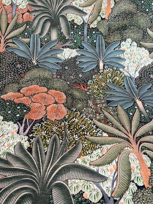 Gestileerde bos 100% biologisch katoen OEKO TEX Standard -, Antiek en Kunst, Antiek | Kleden en Textiel