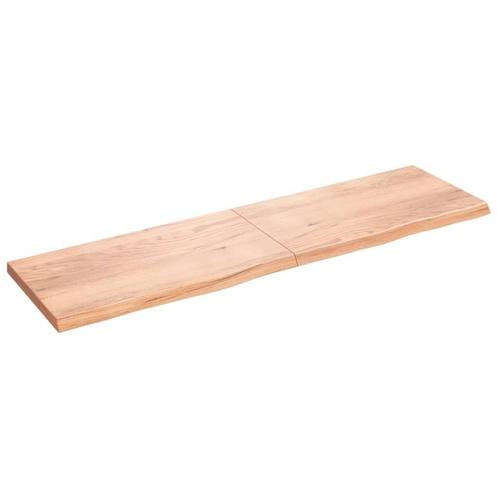 Massief Eiken Wandschap 220cm - Tweedekansje - OP=OP!, Huis en Inrichting, Woonaccessoires | Wandplanken en Boekenplanken, Nieuw