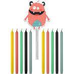 Monster Kaarsen Bash 10cm 11st, Verzenden, Nieuw