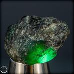 Natuurlijke Colombiaanse groene smaragd, onverwerkte, Verzamelen, Mineralen en Fossielen