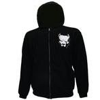 Pitbull Geborduurd Logo Hoodie Vest met Rits Zwart, Verzenden, Nieuw
